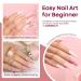 AZUREBEAUTY 17 Pcs Dip Powder Nail Kit - Classic Pink Nude Neutral Colors for French Manicure - Beginner Friendly - Buy Online on GoSupps.com