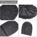 Handmade Durable Rubber Shoe Replacement Sole - Black Half Sole and Heels for Leather, Sports & Boots - Buy Online on GoSupps.com