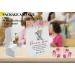 Hunt Baby Pacifier Baby Shower Game Set - Flower Elephant Theme | Gender Reveal Game Kit with 50 Mini Acrylic Pacifiers | Fun Activities for Adults and Kids | Baby Shower Games for Girls - Buy Online on GoSupps.com