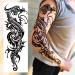 Aresvns Waterproof Temporary Full Arm Tattoo Sleeve (L19xW7) - Realistic Fake Tattoos for Adults, Long Lasting Design 01 - Buy Online on GoSupps.com