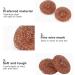 Cleaning Brushes Stainless Steel Scrubber 10Pcs 3.35In Steel Sponge Dense Soft Round Steel Wool Replacement Multipurpose Stainless Steel Scrubbing Pads - Buy Online on GoSupps.com