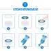 Lillons 4 Innovative Refill Packs for Odor-Free Diapers | Compatible with Foppapedretti Angelcare Tommee Tippee Twist & Click LitterLocker II | 4 Pack - Buy Online on GoSupps.com