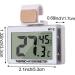 Weewooday Reptile Hygrometer Thermometer - 2 Piece Digital Temperature Humidity Meter Gauge with LCD Display for Reptile Tanks and Terrariums - Buy Online on GoSupps.com