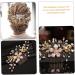 minkissy Comb pearl hair comb Wedding Headpiece bride wedding flower hair Bridal Flower Hair Comb Wedding Flower Hair Comb bride hair clip Bridal Headpieces Metal decorate Wedding - Buy Online on GoSupps.com