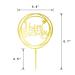 6-Pack Gold Birthday Cake Topper Set  Double-Sided Glitter  Acrylic Happy Birthday Cake Toppers /Cupcake Toppers  Birthday Decorations for Children or Adults. 6Pack-Gold2 - Buy Online on GoSupps.com
