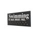 RunningontheWall Swimming Medal Holder, Swimming Gifts for Girls Swimming Fly. Back. Breast. Free. Swimmer Gifts, Swimming Medals Ribbons Display Kids Black
