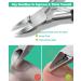 Podiatrist-Approved Toenail Clippers for Thick & Ingrown Nails - Stainless Steel Grooming Tool for Men & Women - Buy Online on GoSupps.com