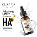 CLARA'S NEW YORK Hyaluronic Acid Facial Serum 30ml with Vitamin E - Lasting Hydration, Made in USA - Buy Online on GoSupps.com