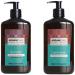 Arganicare | Duo Shampoo + Conditioner | With Argan Oil | Nourishing & Moisturizing | Revitalizes & Strengthens | Shiny Effect | All Hair Types | 1x400 ML+ 1x400mL