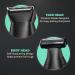 Dollar Shave Club Double Header Electric Trimmer - 2-in-1 Beard Trimmer and Body Groomer | Waterproof Black Electric Razor - Buy Online on GoSupps.com
