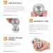 Buy 2-Piece Magnetic Acupressure Balls & Massage Rings | Hand Massager & Mini Finger Massage Device International Shipping Available - Buy Online on GoSupps.com