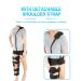 Nvorliy ROM Knee Brace with Shoulder Strap - Post Op Hinged Immobilizer Support for ACL, PCL, MCL, Arthritis - Orthopedic Rehab for Joint Injuries - Buy Online on GoSupps.com
