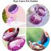 Exceart Portable Contact Lens Container - Travel Eye Case with Mirror | Invisible Violet & Purple Contact Cases - Buy Online on GoSupps.com