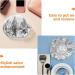 Sewroro Lot de 8 Bonnets Chauffants en Aluminium Argent R utilisables pour Soin Capillaire Profond Thermique Uniforme Bonnet lastique L ger pour Cheveux Longs et Boucl s Accessoires - Buy Online on GoSupps.com