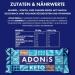Adonis Keto Bar Vanilla & Coconut - 16x35g | Vegan Low Carb 100% Natural Keto Snack | Gluten-Free No Added Sugar - Buy Online on GoSupps.com