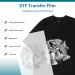 Jecqbor DTF Transfer Film Paper PET A4 (30sheet) - Double-Sided Glossy Clear Pretreat DTF Film for Epson Inkjet Printer - Direct Print On T-Shirts Textile - 30 Sheets - Buy Online on GoSupps.com