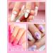 EBANKU Poly Gel Nail Extension 8 Colors Poly Nail Gel Nail Builder Gel Professional Poly Gel Cat Eye Effect for Women DIY Manicure at Home Salon - Buy Online on GoSupps.com