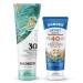 Badger Sport & Daily Sunscreen Bundle - SPF 40 Sport Mineral Sunscreen SPF 30 Daily Mineral Sunscreen Reef-Friendly Sunscreen with Zinc Oxide