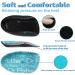 Premium Heel Cushions for Pain Relief | Comfort for Plantar Fasciitis Achilles Tendonitis & Heel Spurs | Men & Women (Large W8.5-12 | M7.5-11 - Buy Online on GoSupps.com
