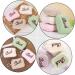 Angoily 12 Pcs Embroidered Bath Towels & Exfoliating Scrubbers - Soft Loofah & Toddler Bath Sponge for Gentle Skin Care - Buy Online on GoSupps.com