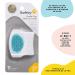Safety 1st Cradle Cap Brush and Comb - White/Blue | Gentle Care for Baby's Scalp - Buy Online on GoSupps.com