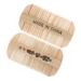 Ipetboom 2 pi ces Peigne Poux Bambou Ultra-dense Dents Fines limination des Pellicules S curis pour Gar on Fille Naturel et Compact pour Toilettage Cheveux et Animaux
