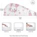 Pink Rabbit Heart Hair Towel 2 Pack - Super Absorbent Quick Dry Hair Turbans for Women & Girls - Buy Online on GoSupps.com