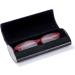 FEFI Elegant Classic Hardcase Glasses Case with Magnetic Closure - Silky Black | Premium Eyewear Accessories | International Shipping Available - Buy Online on GoSupps.com