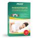 Breathe nose plaster snoring 120 extra strong nose strips better relieve a blocked nose due to runny nose allergies anti -snoring nose paving for sports and sleep (66x19mm)