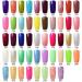 Vishine Soak-off Nail Art UV LED Nail Polish Salon Manicure Glitter Pale Violetred(507) #507 - Buy Online on GoSupps.com