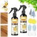 Natural Micro-Molecularized Beeswax Spray Molecularized Beeswax Spray Original Beeswax Furniture Polish Beeswax Spray Furniture Polish Beeswax Wood Cleaner Spray Beewax Spray (2PC)