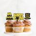 LETLIMIT 18pcs Gold Glitter Dessert Cupcake Topper Happy 2024 Hello 2024 Theme Decorations Hapyy New Years Eve Wedding Winter Party Decor Supplies - Buy Online on GoSupps.com