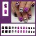 Halloween Short Press on Nails Short Nail Stickers Manicure Charm - Self-Adhesive Decals Halloween Nail Design False Nails Nail Decals Nail Art Decorations - Buy Online on GoSupps.com