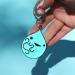 I Heart Guts Insulin Cartoon Enamel Keychain - Diabetes Awareness Funny Gift - Buy Online on GoSupps.com