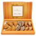 Ghasitaram Gifts Holi Sweets Holi Gifts Holi Hamper Roasted Til/ Sesame Traditional Gujiyas Box and Chocolate Gujiyas Box