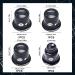 HEITOY 4 Pcs Jewelers Loupe Portable Monocular Magnifier Magnifying Glass Lens Watch Jewelry Experimental Repair Tool for Textile Optical Circuit Coins (5X 10X 15X 20X) White - Buy Online on GoSupps.com