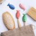Andiker Silicone Toothbrush Protective Caps - 6 Piece Fish Design Travel Brush Covers in Macaron Colors - Buy Online on GoSupps.com