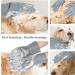 Pets Grooming Gloves - Gentle Bathing Shampoo Brush & Deshedding Mitt - 1 Pack - Buy Online on GoSupps.com