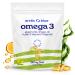 Arctic Blue Om ga 3 DHA V g tal 60 Capsules 250 mg de DHA par Capsule Huile d Algues Norv giennes Durable Vegan Sans Go t Haute Puret Cerveau Vision & C ur