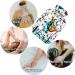 Naanle Watercolor Heat Bottle with Cover | 1L Transparent Hot Water Bottle for Bed Hand & Feet | Ideal for Heat & Cold Therapy - International Shipping Available - Buy Online on GoSupps.com
