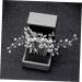 HAPINARY Wedding Hair Comb Tiara Comb for Bridal Crystal Hair Comb Bridal Hair Comb Hair up Wedding Bride Bride Comb - Buy Online on GoSupps.com