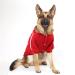 Petleso dog sweater dog coat fleece dog sweater for large dogs warm dog sweater slightly put on and take off dogs hoodie red-4xl 4xl red