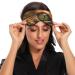 Snake Eye Green Sleep Mask - Light Blocking Eye Cover for Sleeping Travel & Naps | Adjustable Strap Soft & Lightweight for Men & Women - Buy Online on GoSupps.com