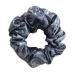 6 Pack Glitter Metallic Hair Scrunchies for Girls - Grey Elastic Hair Bands for School Performance and Parties - Buy Online on GoSupps.com