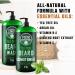 Viking Revolution Tea Tree Oil Beard Wash and Conditioner Set - Natural Beard Softener with Argan Oil, Vitamin E, and Ginseng - 17 Fl Oz (Pack of 2) - Buy Online on GoSupps.com
