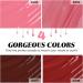 CLAVUZ Gel Nail Polish Set 4 Colors Pink Brown Red Glitter Gel Polish Set UV/LED Soak Off Nail Gel Polish Nail Art Manicure Salon DIY Nail Polish Gel Beauty Gifts 10ml SET04 - Buy Online on GoSupps.com