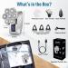 Lyandieo 7D Head Shaver for Bald Men - Waterproof Electric Razor with Nose Hair Trimmer, LED Display, Rechargeable - Silver - Buy Online on GoSupps.com