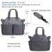 Lekebaby Diaper Bag Tote with Changing Pad - Large Travel Baby Bag for Mom and Dad - Grey - Buy Online on GoSupps.com