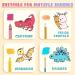 2Pcs Children's Drawing Roll - DIY Painting Paper Roll for Kids - Dinosaur & Animal Coloring Stickers - 118X14.9 Inch - Buy Online on GoSupps.com