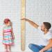 Homury Wooden Yardstick for Children - Natural Measuring Bat & Growth Chart Decor (200 cm) - Perfect for Kids' Rooms & Educational Play - Buy Online on GoSupps.com